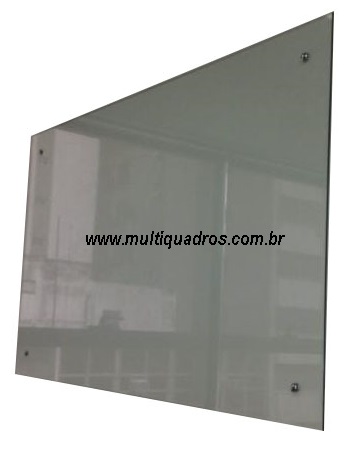 Lousa de Vidro Transparente com Prolongador